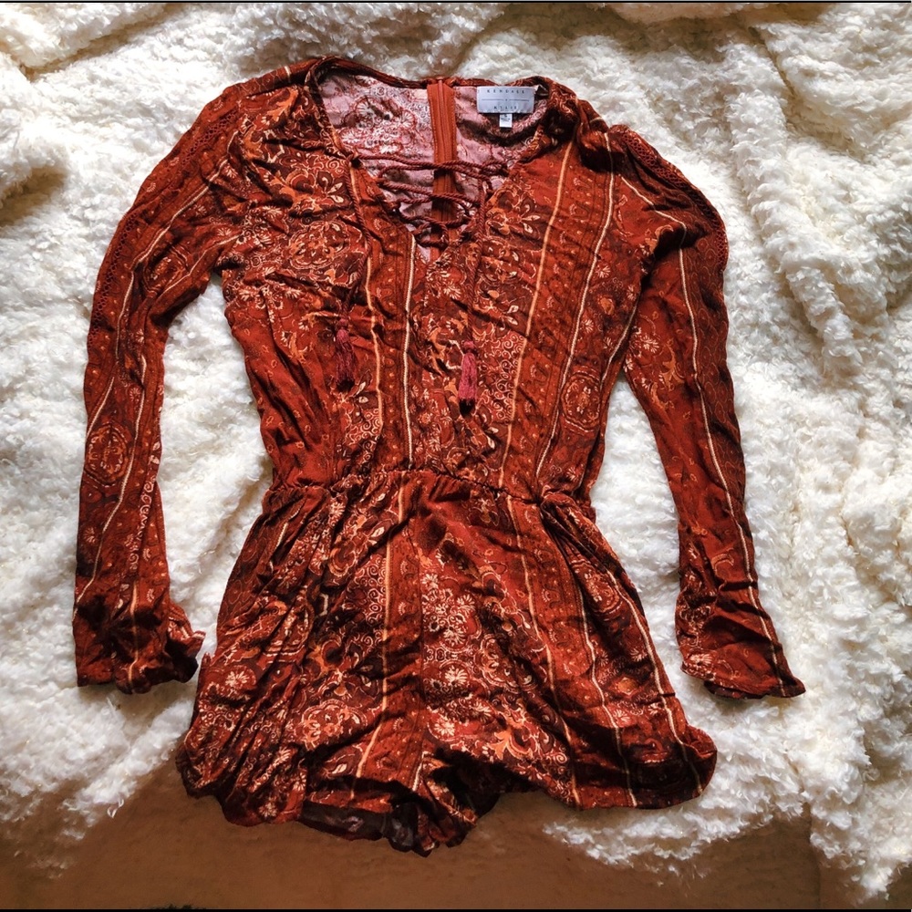 Kendall and Kylie boho Romper